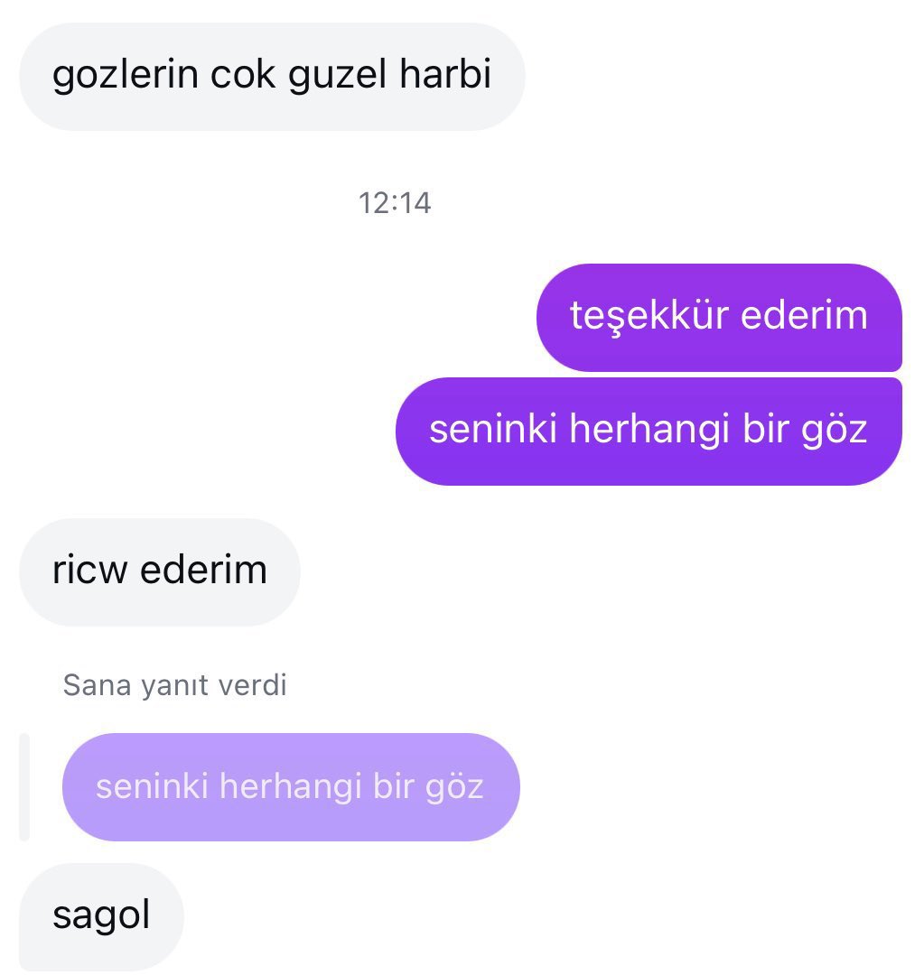 bizim flörtleşememe