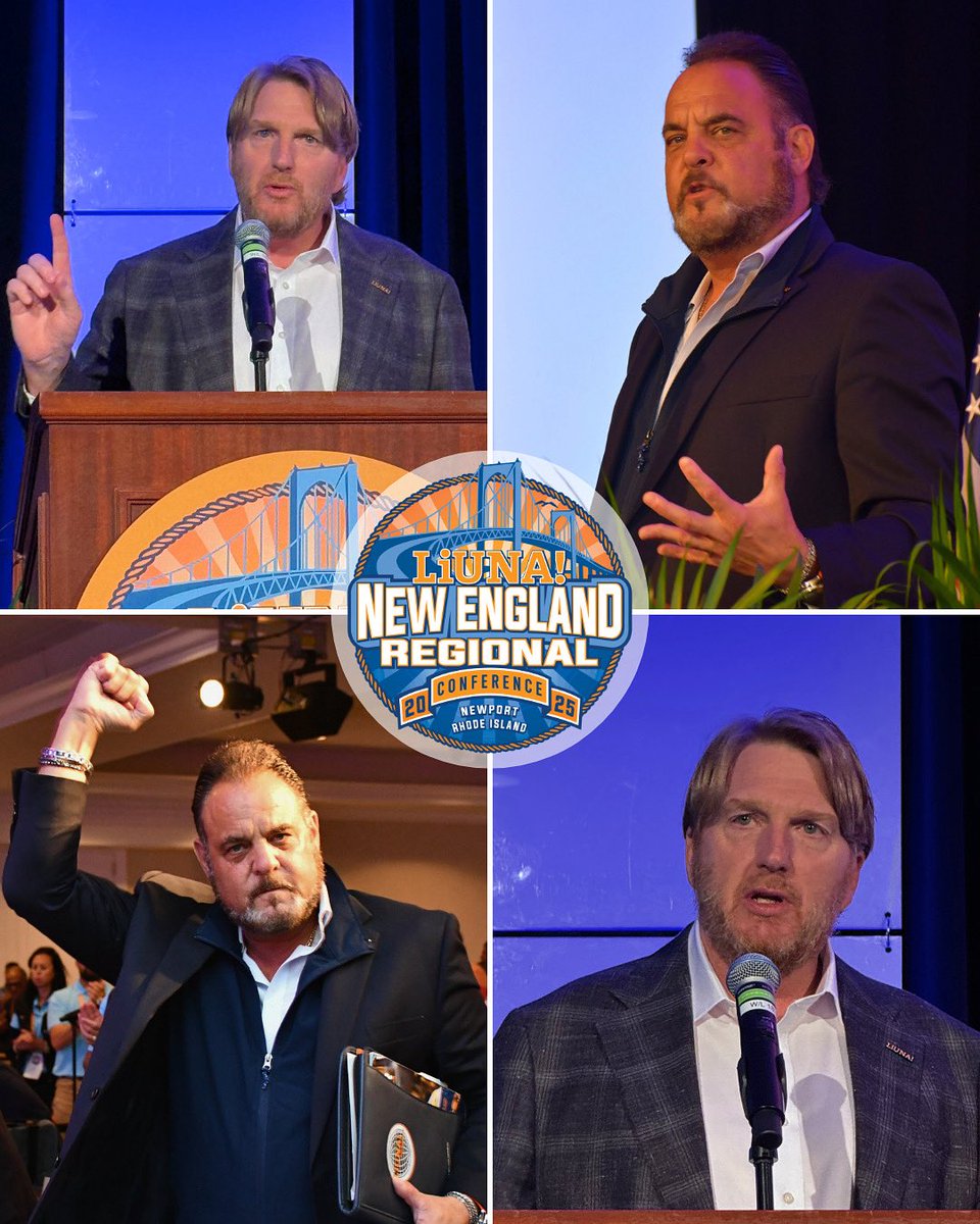 LIUNANewEngland's tweet image. We were honored to welcome @GPBrentBooker &amp;amp; @GSTMFSabitoni, who made their message loud and clear to attendees:
👉 @LIUNA will hit 1 Million Members by listening to our members’ stories, learning more about them, and amplifying their voices.

TOGETHER, we grow stronger. 💪💪