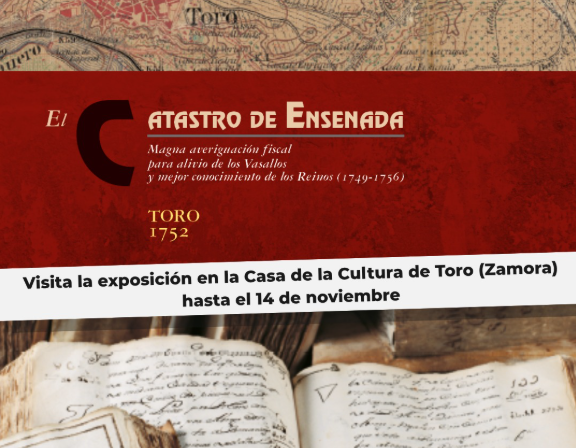 📜Catastro inaugura en Toro, Zamora, la exposición temporal ‘El Catastro de Ensenada, Magna averiguación fiscal para alivio de los Vasallos y mejor conocimiento de los Reinos (1749 -1756). Toro, 1752’.

hacienda.gob.es/es-ES/Prensa/N…