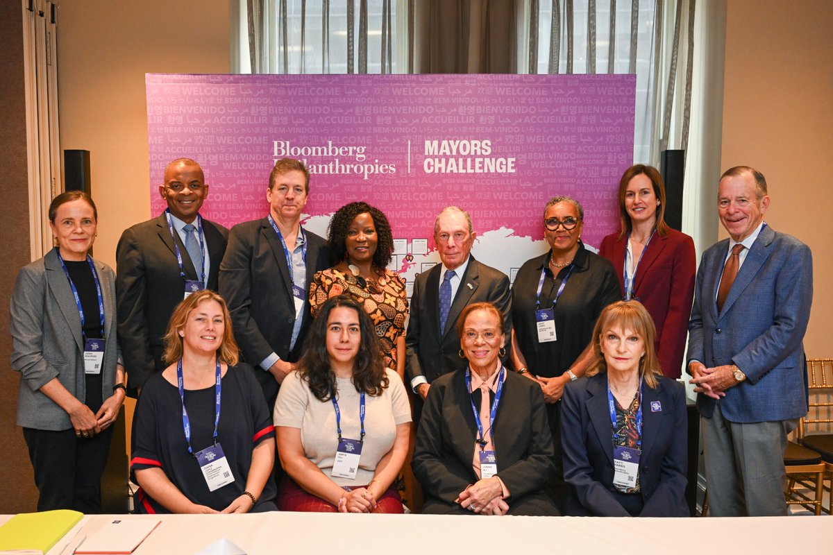 RealLonnieAli's tweet photo. I am thrilled to join the advisory committee for @BloombergDotOrg’s sixth Mayors Challenge, and work with the 50 finalist cities on accelerating their bold ideas!

Together, we can provide unparalleled support to nurture local government innovation in cities around the world. https://t.co/V8FvfwJe39