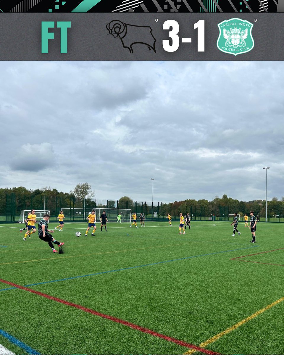 🎬 Today’s FDS results.

🙌 Eleven heaven for our A’s at home to Bradford City B.

😩 A difficult start in the cup for our B’s at Derby County G.