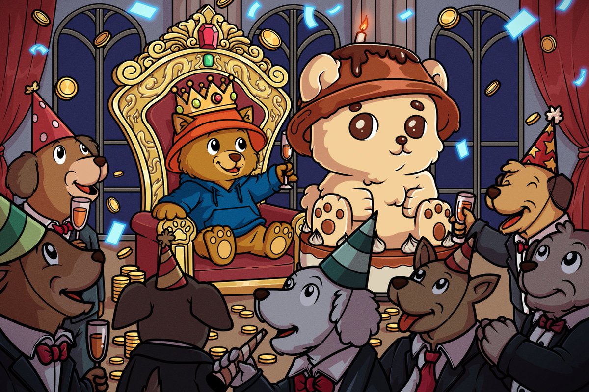 bertcoincto's tweet image. BERT turns 1 year old today! 🎂🐾

From the very first days as a community-driven project, to being featured in the New York Times and hitting a $180M market cap in just 2 days, the journey has been nothing short of incredible.

We launched the official NFT collection that…