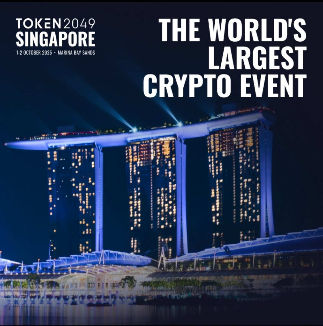 It's Uptober! We kickoff with a bullish news.

We're at <a href="/token2049/">TOKEN2049</a> Singapore 2025 as an official media partner! 

📅 1–2 October 2025
📍 Marina Bay Sands, Singapore 

Come join over 25,000 industry leaders, builders &amp; innovators 

Are you in? Let’s connect.