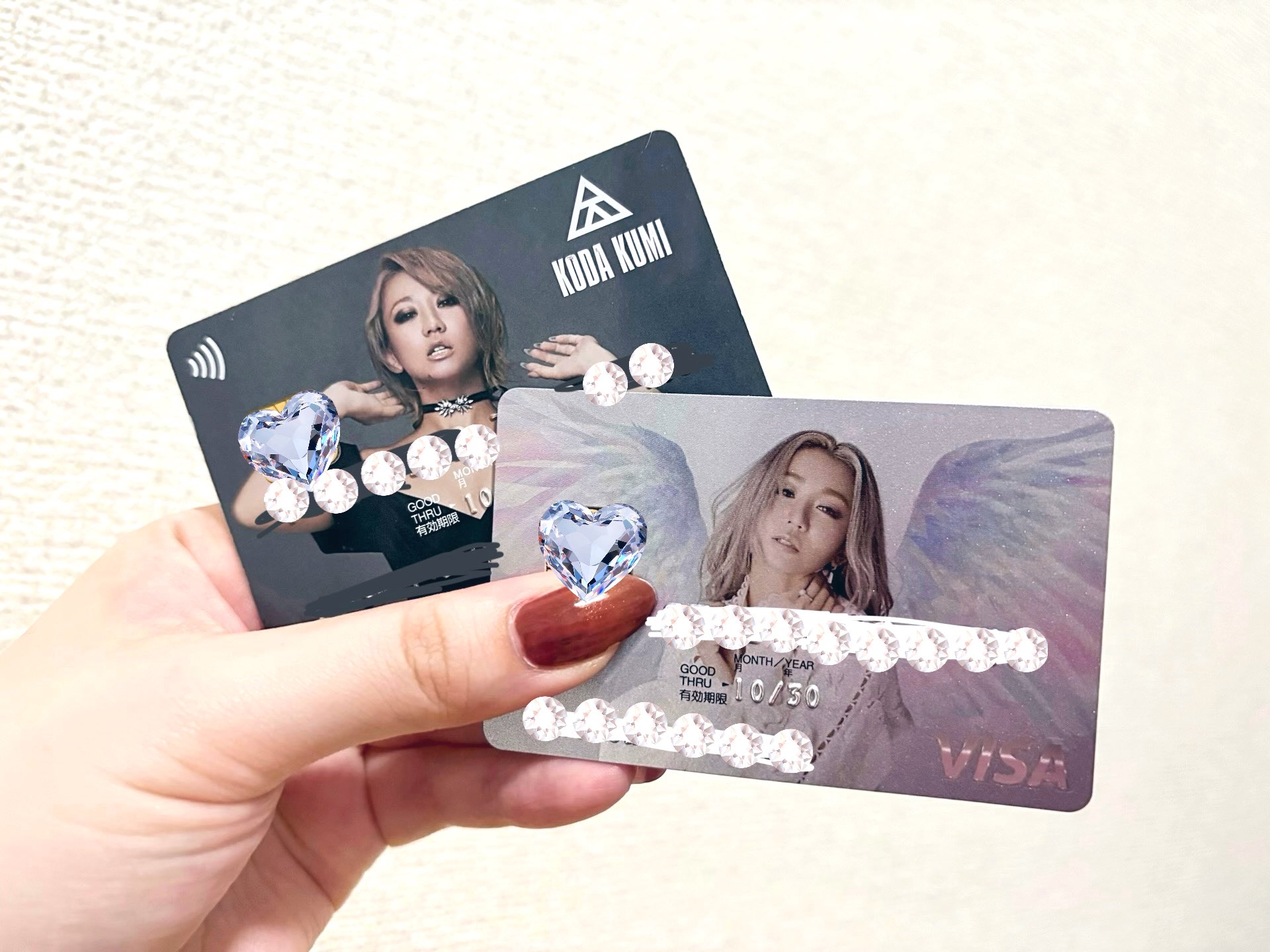 倖田來未 VISAカード 傘 倖田來未とコラボレーションした「KODA KUMI VISAカード」が誕生