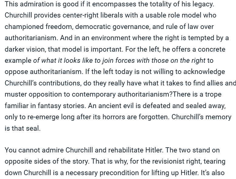 Don't diss Churchill! You'll release the Kraken!