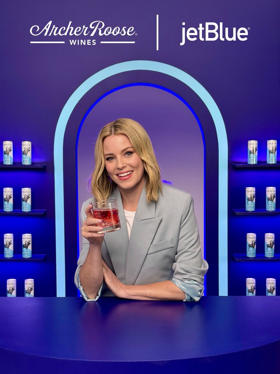As everyone fawns over non-alc, it can actually end up helping make alcohol more of an occasion. Smart move by <a href="/JetBlue/">JetBlue</a> to team up with <a href="/ArcherRoose/">Archer Roose Wines</a> on a signature in-flight cocktail. Lots of runway (PUN INTENDED ✈️)