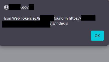 chux13786509's tweet image. I LOVE TruffleHog browser extension 💣💣💣
Simply just browsing the web and got a serious bug without even trying 😎
I just got an admin on a government website 😆