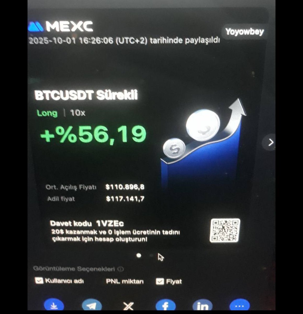 RealYoyowbu's tweet photo. 114K’yi geçtik oh be nefes aldık! Ama ben bingo long’u burada kapatıyorum. Dipten aldık, şimdi keyfini çıkarma zamanı 😎 https://t.co/r2mzb9usmA