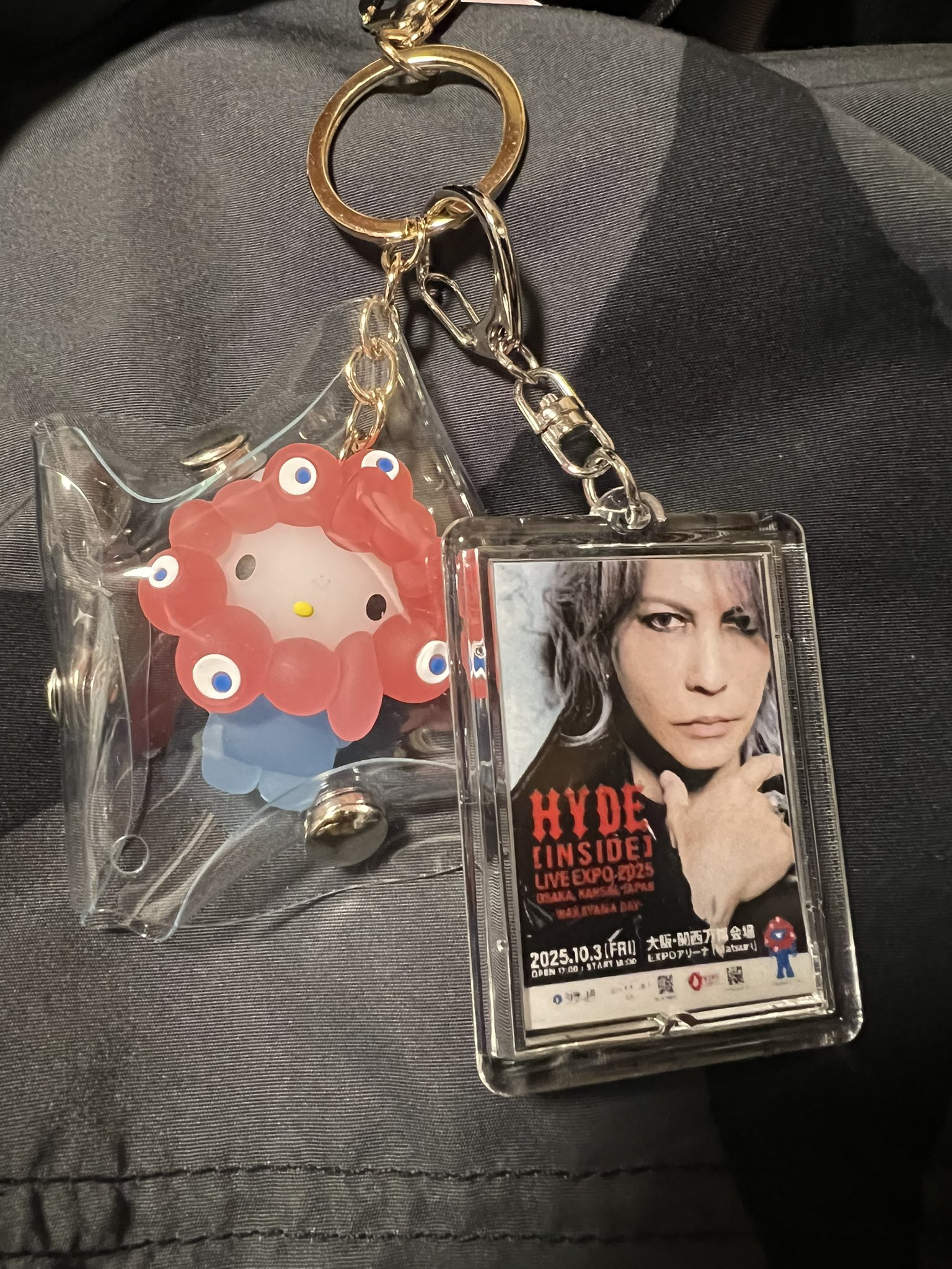 新品未開封】ミャクミャク HYDE [INSIDE] LIVE キーホルダー HYDE