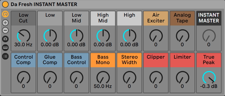 Da_Fresh's tweet image. INSTANT MASTER ! Mastering made simple, directly inside Ableton 👉 dafresh.gumroad.com/l/instantmaster #musicproduction #mastering #ableton