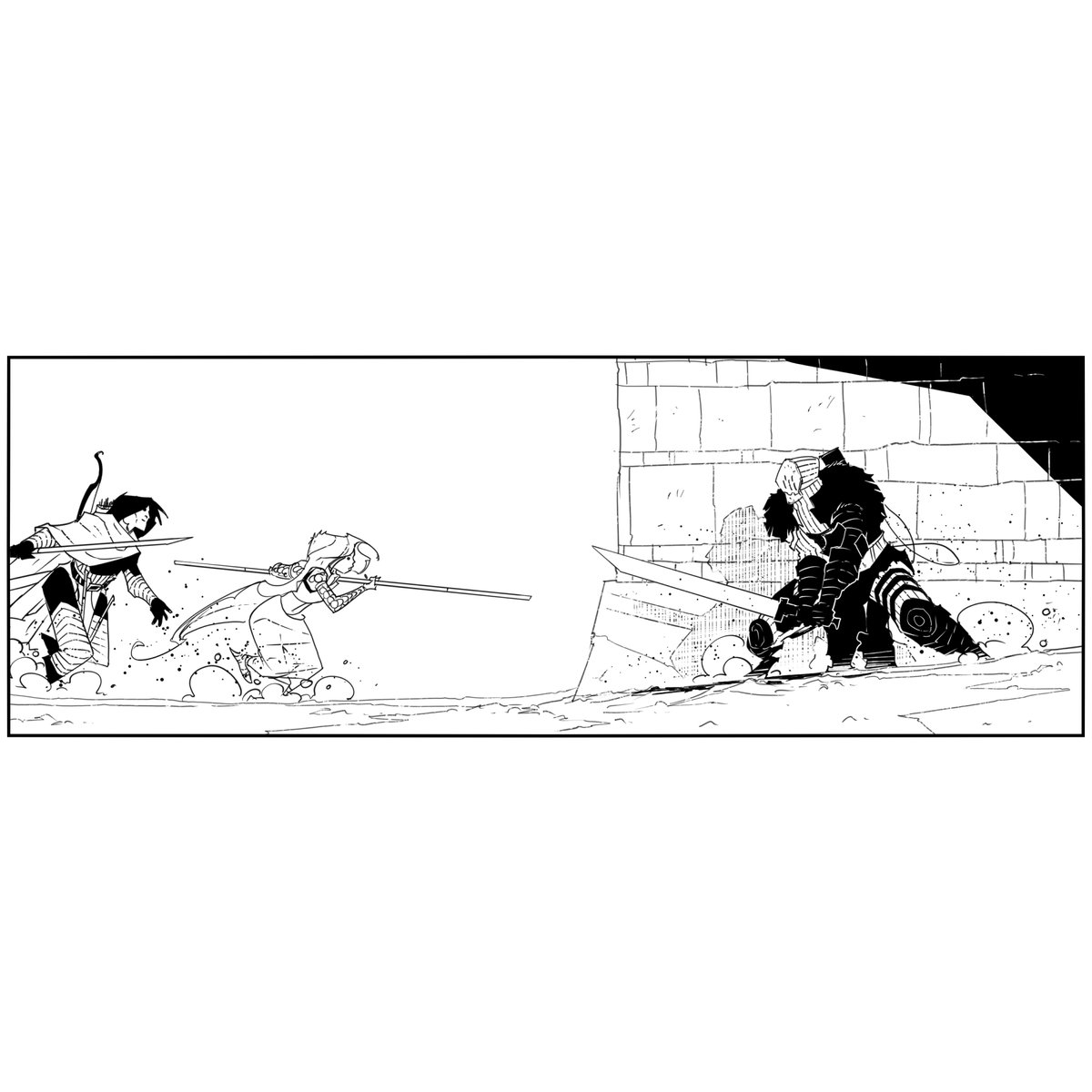 PatBoutin's tweet photo. WIP20251001…Swords of Wintersea.
____________________________________
#comicart #speeddrawing #comicbookartist #TopCow #SwordAndSorcery #FantasyComics #SwordsOfWintersea #DungeonsAndDragons #MattHawkins #PatBoutin #ArifPrianto https://t.co/KQ3T71psEk