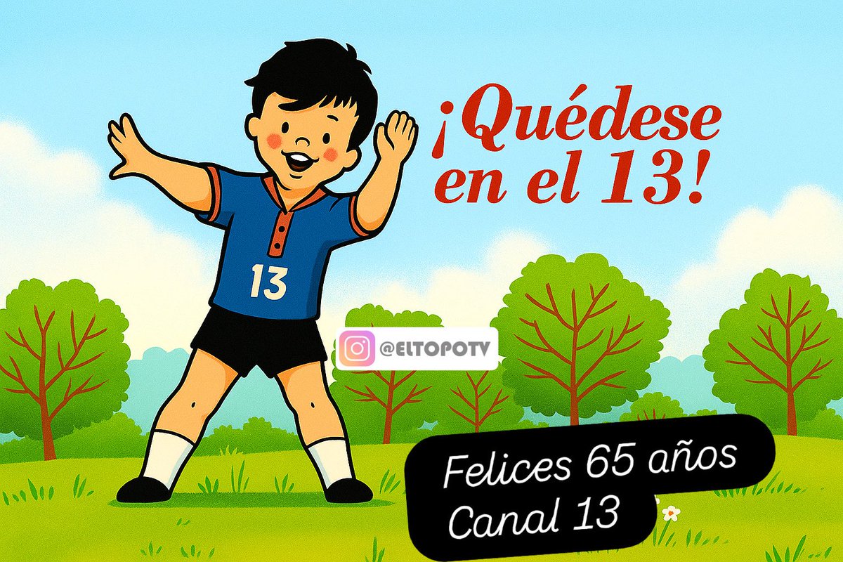 Felices 65 años Canal 13