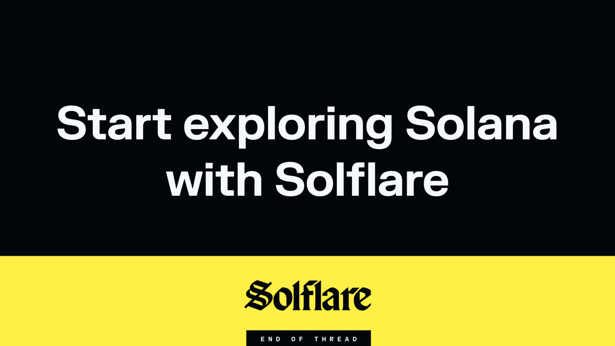 solflare's tweet image. The future of Solana lives inside Solflare.
Alpha. Safety. Access. It’s all here.
To start using Explore:
1 → Open your Solflare Extension or Expanded View
2 → Tap the Explore Button
3 → Start discovering
Get Solflare today and don’t get left behind.
solflare.onelink.me/WVZY/x0uwy9nq