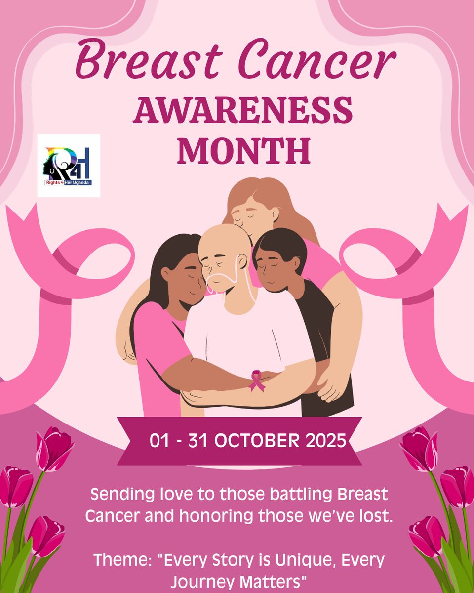 🎗️ October is Breast Cancer Awareness Month! 2025 theme: #EveryStoryIsUniqueEveryLifeMatters
Did you know that climate change and pollution increase cancer risks for women and girls?

Early detection saves lives. Access to care is a right, not a privilege.

Stand. Support. Act