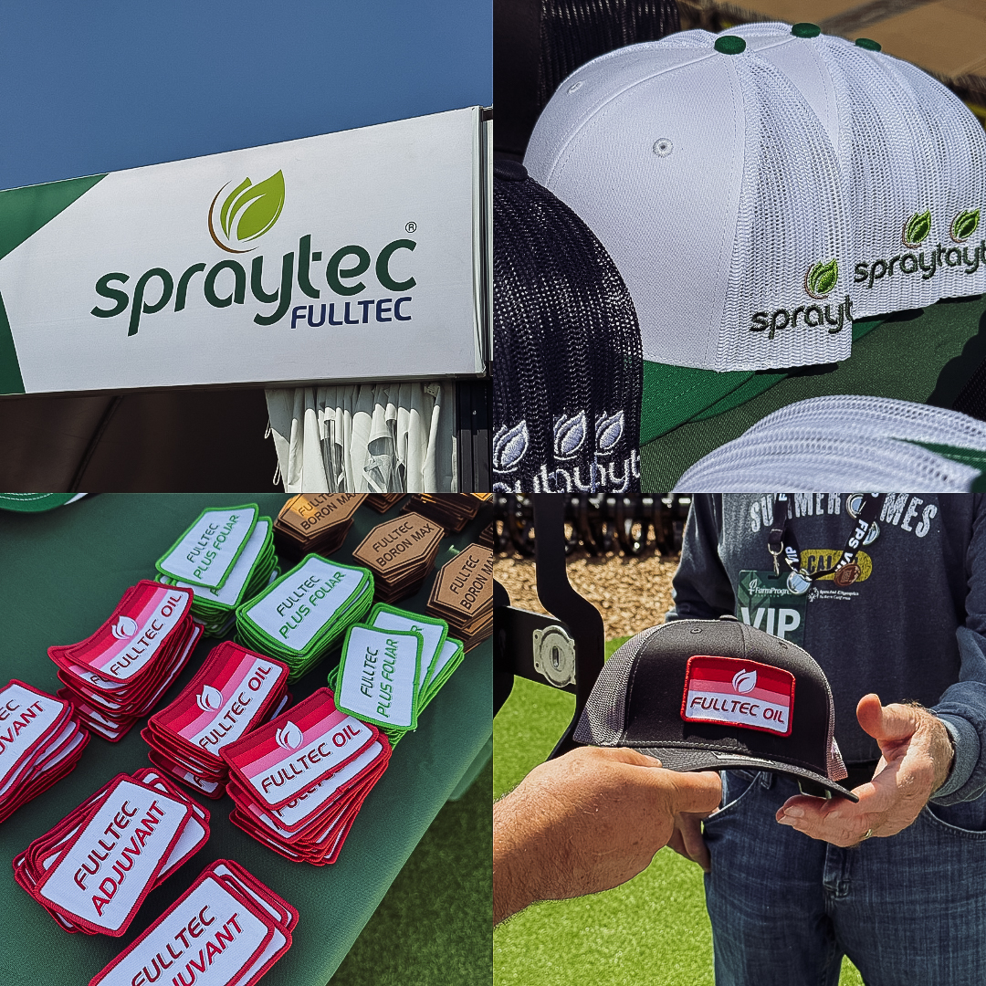 SWAG COLLAB! 🌽🚨

At this year’s Farm Progress Show, we brought our custom hat bar experience to the @Spraytec booth! Guests personalized their own Spraytec brand hats. We’re grateful for the opportunity to collaborate and look forward to more creative partnerships ahead!