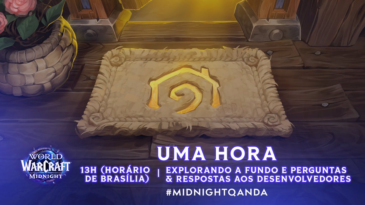 WarcraftBrasil's tweet image. Sua missão: espere 1 hora
Sua recompensa: Midnight Explorando a Fundo começa!
blizz.ly/3KLxi5W