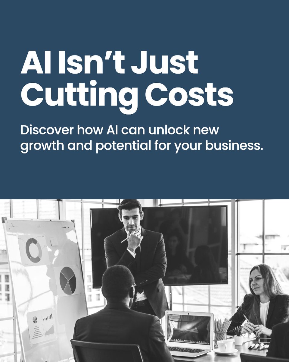 anadeau's tweet image. AI solutions can be your secret weapon against high costs. 

For SMBs, it's not just about cutting expenses—it's about unlocking potential. 

Dive into AI and see your business thrive. #GrowthHack #AIBenefits