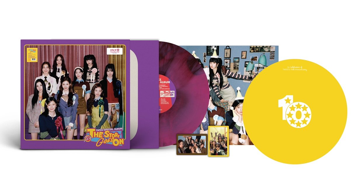 TWICE - TEN: The Story Goes On - Lemon Spark Vinyl LP【TWICE TEN