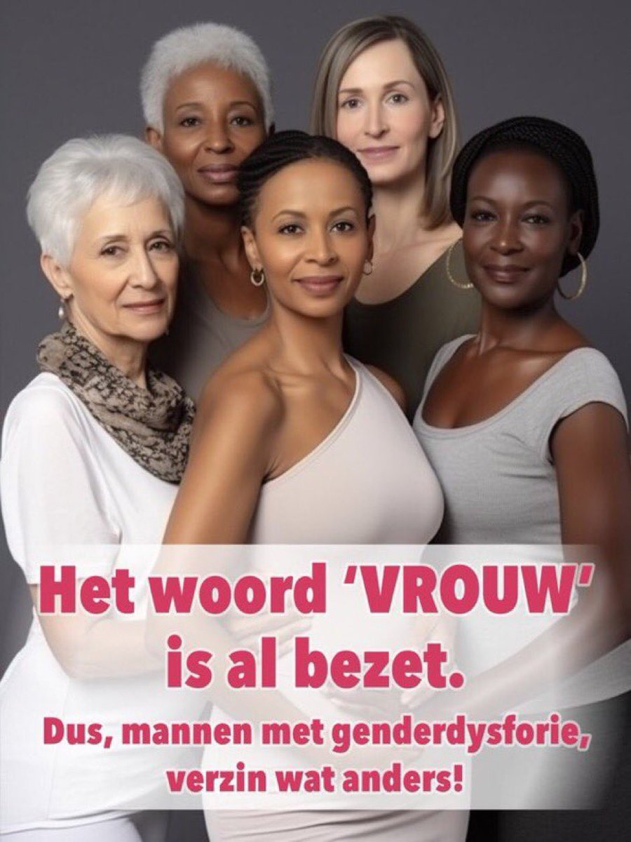 CoachCaroline's tweet photo. @RPlasterk @PvdA Bizar dat een partij die opzettelijk de rechten van vrouwen afbreekt door mannen op basis van hun gevoelens te includeren in de sekse-categorie vrouw, het heeft over het patriarchaat.
Het is het summum van man-gericht denken om de categorie vrouwen af te breken! https://t.co/DcFAuqj9mF