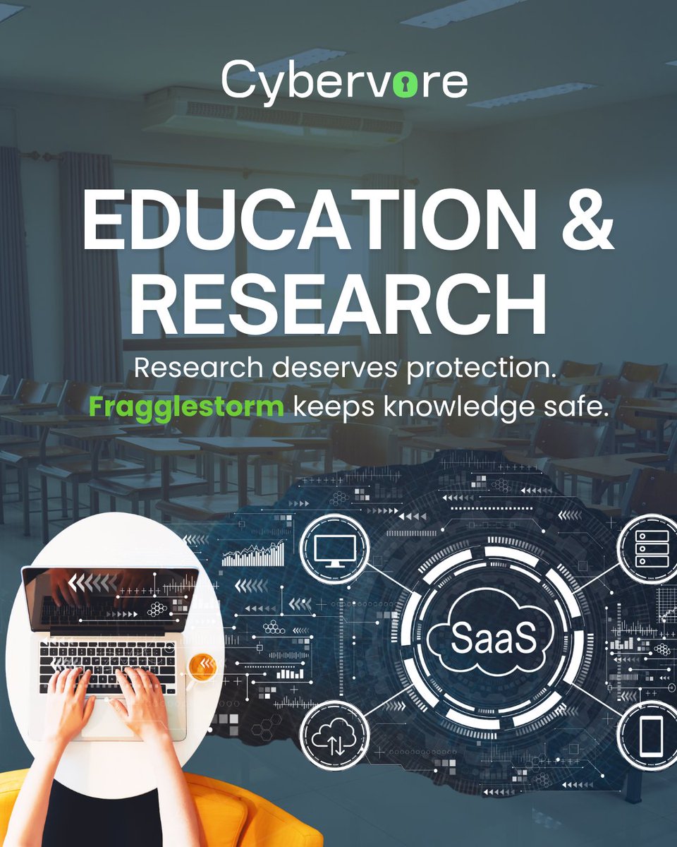 Priceless research and student data deserve next-level protection! Fragglestorm™ keeps your discoveries and records secure with encrypted, fragmented storage—safe from cyber theft, always. #HigherEd #CyberSecurity