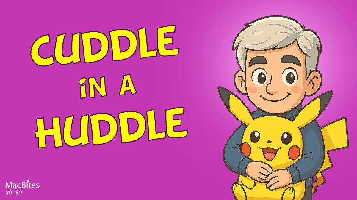 When you have password requests on your wrist, scratches on your phone, and tantrums in your tech ... you know things have gone full MacBites!

macbites.co.uk/macbites-episo…  

#MacBites #podcast #podcasts #podcasting #applepodcast #applepodcasts #macpodcast

#InternationalPodcastDay