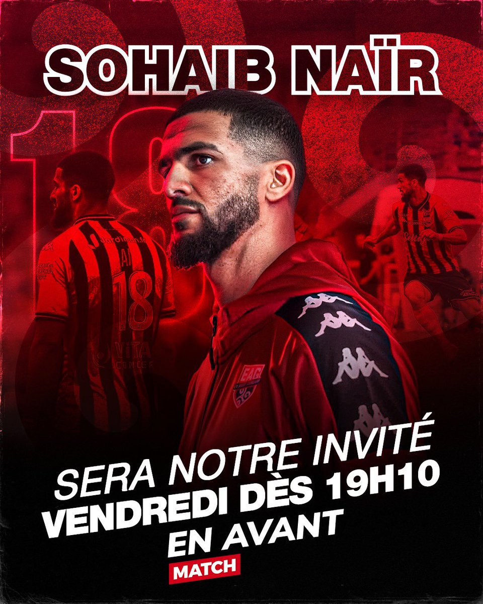 📆 Rendez-vous vendredi avec <a href="/Sohaib_N6/">Sohaib Naïr</a> 🇩🇿 

✍️ Une question pour notre numéro 18 ?