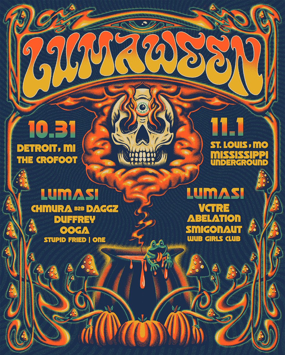 lumasimusic's tweet photo. LUMAWEEN ROUND 2!!

2 CITIES

happy spooky season 👻🎃 https://t.co/AJpiBlfAog