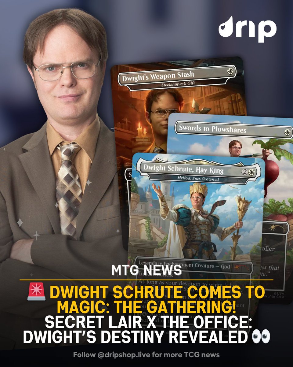 🚨 The Office x Magic: The Gathering 🚨 Secret Lair: Dwight's