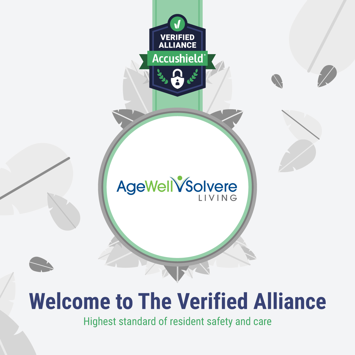 🎉 Welcome AgeWell Solvere Living to The Verified Alliance! By verifying third-party caregiver credentials, AgeWell is taking meaningful steps to enhance community safety and peace of mind. #AccushieldVerified

Proud to support their commitment to excellence! 🤝