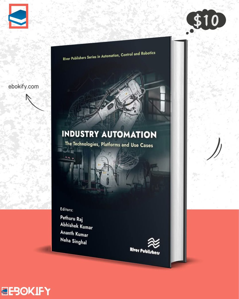 ebokify's tweet image. Industry Automation: The Technologies, Platforms and Use Cases (1 ed)
ebokify.com/industry-autom…
#Robotics #RoboticsProjects #Robot #RobotProject #Robotic #RoboticProject #ROS #ROS2