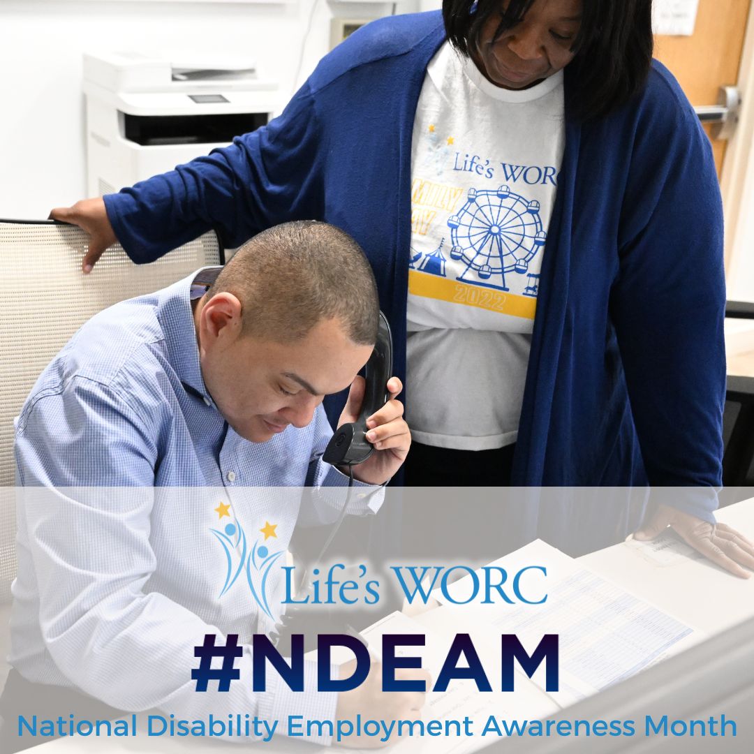 🌟 Happy National Disability Employment Awareness Month (NDEAM)! 🌟

#NDEAM2025 #InclusiveEmployment #LifesWORC