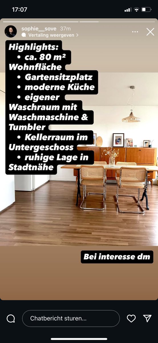 #longshot maar medehuurder gezocht voor appartement in #Winterthur #zwitserland #delen is eeuwige roem! En je helpt mijn lieve nichtje Sophie er mee