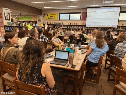 D83 Staff are all in! Enger trains on DLM, MMS discusses School-wide WIGs, Roy explores emotional regulation, &amp; Westdale analyzes MAP data &amp; safety. Scott staff boosted culture with pumpkin decorating! Our commitment to student success is clear. 🚀💪👍 #D83Shines