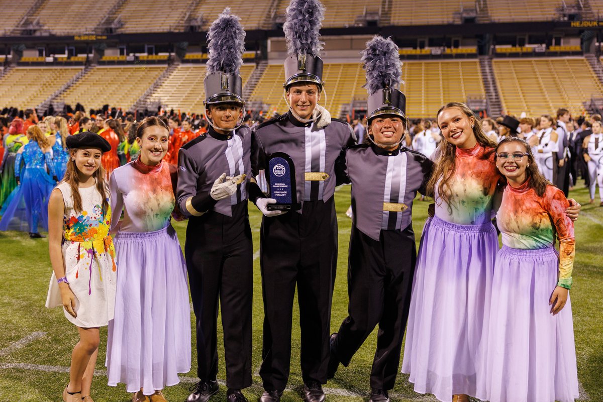 Hampton_Talbots's tweet photo. History made!
Hampton Marching Band became the first from our school to perform at a Bands of America Competition — and in a 22,000-seat stadium!
- 8th in Prelims (4th in 2A)
-Advanced to Finals, finishing 9th
-Earned a Superior rating

Proud is an understatement! #HamptonPride https://t.co/9FTL4d7Is7