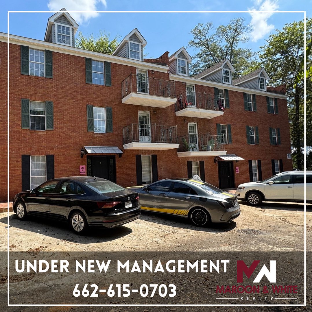 ✨𝕌ℕ𝔻𝔼ℝ ℕ𝔼𝕎 𝕄𝔸ℕ𝔸𝔾𝔼𝕄𝔼ℕ𝕋✨

Let us introduce to you - LALI ROW! We’re pumped to have picked up another property in the Cotton District!

Need help managing your property? Let our team of professionals help you!📲

Maroon &amp; White Realty | 662-615-0703