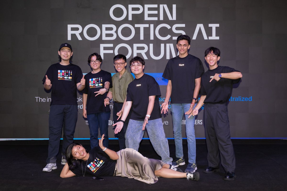 curve_labs's tweet image. Thanks to everyone who came down for the first ever Open Robotics AI Forum in Singapore. We couldn&apos;t have done it without you.