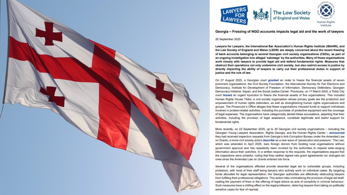 IBA's Human Rights Institute tweet media