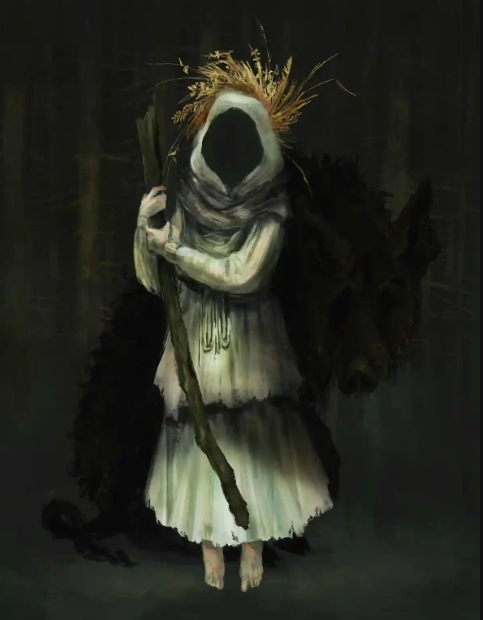 NiftyBuckles's tweet photo. #LegendaryWednesday 🎃👻
On Samhain’s eerie eve, the headless Lady Gwyn, clad in white, roams with her black pig, chasing night wanderers. As the veil thins, her ghostly pursuit haunts Celtic lore. Beware the dark! #Ghostlore 👻🐗
#LadyGwyn #Samhain 🎃 #CelticFolklore
#Halloween 🎃👻
🎨 Liz Knox