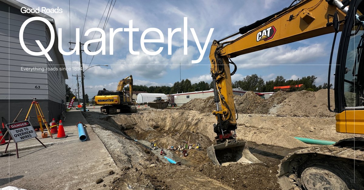 📖 The Fall 2026 issue of Good Roads Quarterly is here! Inside: municipal innovation, infrastructure updates &amp; more. Printed copies are delayed by the postal strike, but you can read it online now: goodroads.ca/wp-content/upl… #ONmuni #GoodRoads