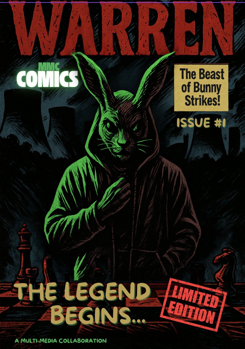 johnnykinch's tweet image. 🔥🚨 ANNOUNCEMENT 🚨🔥
This is the final cover reveal for ISSUE #1 — the LIMITED EDITION teaser comic for my next feature film, #WARREN.

In just a few weeks it’ll be hitting local events and going online — but once they’re gone, they’re gone. Only a handful will ever exist.

The…