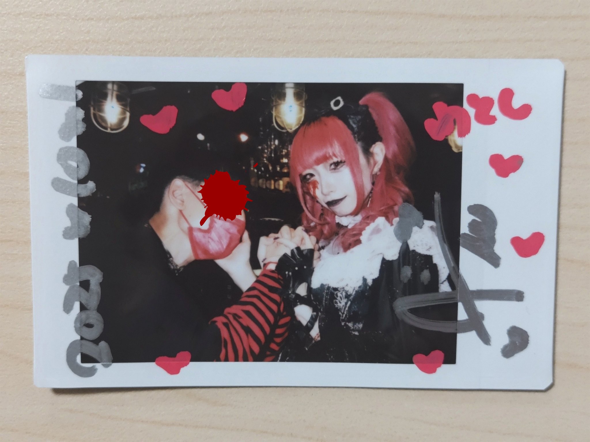 甘い暴力　啓　名刺　シール　嘘キス　集合チェキ2枚 わとし on X: 