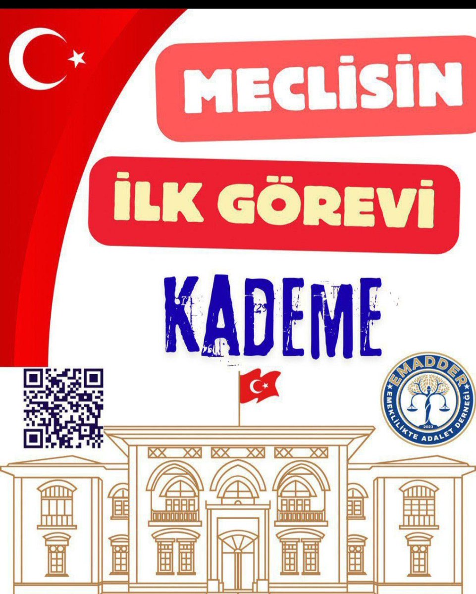 Adalet bir an önce yerini bulmalıdır.
<a href="/RTErdogan/">Recep Tayyip Erdoğan</a>
<a href="/TBMMresmi/">TBMM</a>
<a href="/sgksosyalmedya/">SGK</a>
<a href="/EmadDernegi/">EMEKLİLİKTE ADALET DERNEĞİ ⚖️</a> 
#MeclisinİlkGöreviKademe