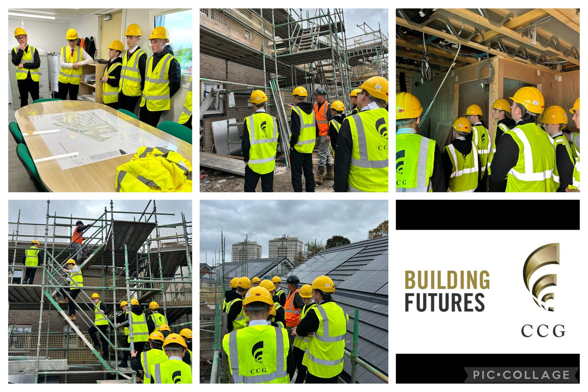 A very informative Site Visit for some S4 boys who are looking to pursue a career in construction. 
The boys got a great insight into the different stages of building new houses and the role of different people in the process.
Thank you <a href="/CCG_Scotland/">CCG Scotland</a> for our partnership <a href="/DYWLED/">DYW Lanarkshire & East Dunbartonshire</a>