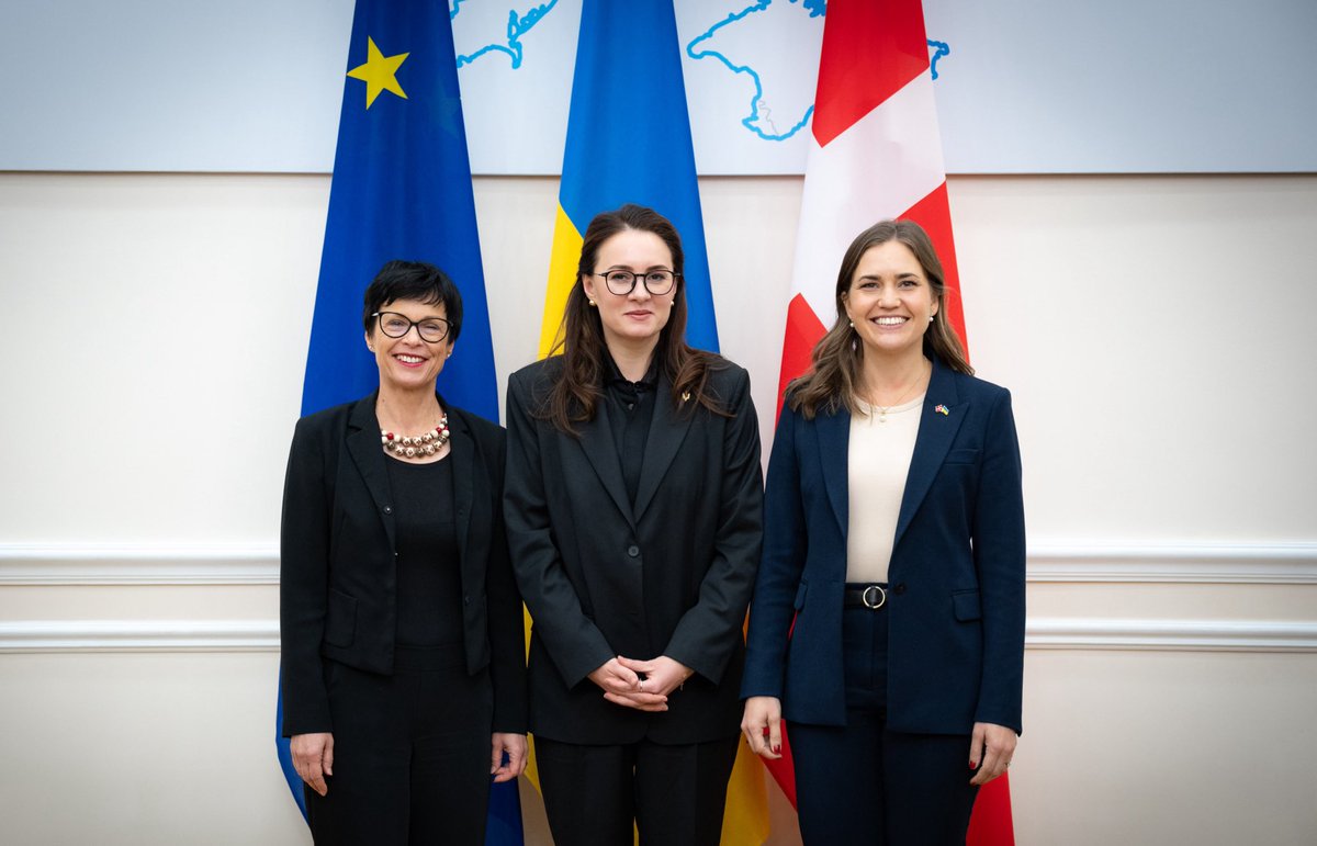 I was pleased to welcome the European Commissioner for Enlargement, Marta Kos, and the Danish Minister for European Affairs, Marie Bjerre, to Kyiv on the Day of Defenders of Ukraine.

We applauded the completion of the screening of the alignment of Ukrainian legislation with EU