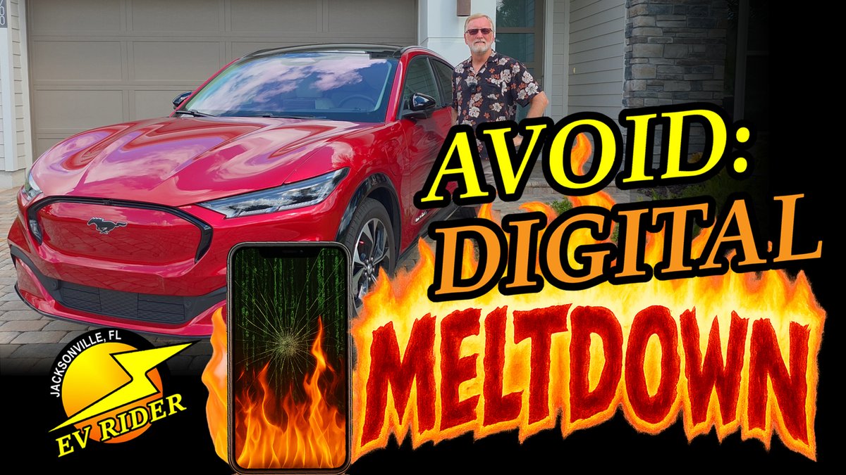 If you've got an EV chances are good you heavily depend on your smartphone. With that in mind, here's an idea to avoid a potential digital meltdown: evrider.tv/ev-and-smartph…