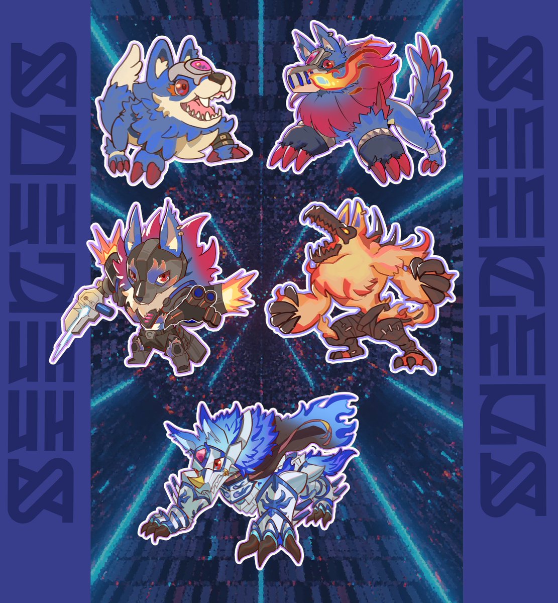 765Nanami's tweet photo. Digimon Seekers Loogamon line!

  #Digimon #デジモン https://t.co/vWt40WhxiQ