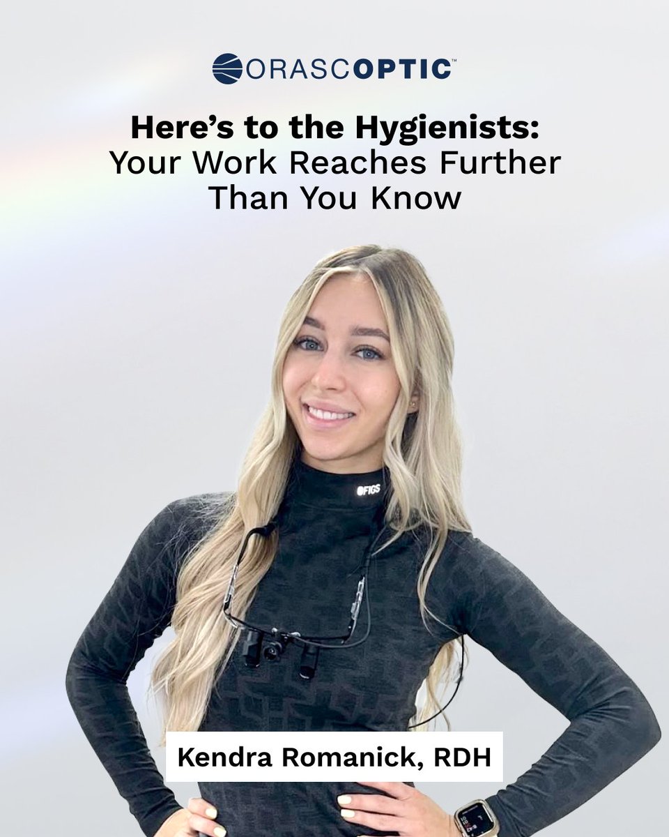 Every October, we recognize the hygiene professionals behind our bright smiles, healthy gums, and confident patients. We’re proud to highlight Stephanie and Kendra. Your skill and heart make a real difference. 
 
👉 Tag a hygienist you appreciate.