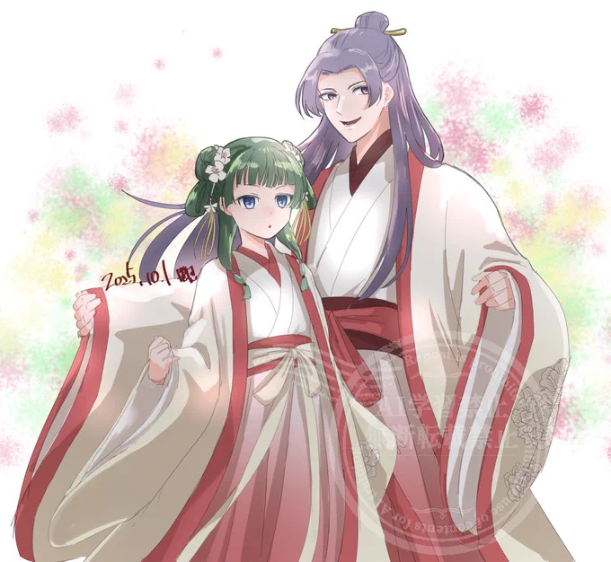 ご夫婦のペア衣装可愛いね
