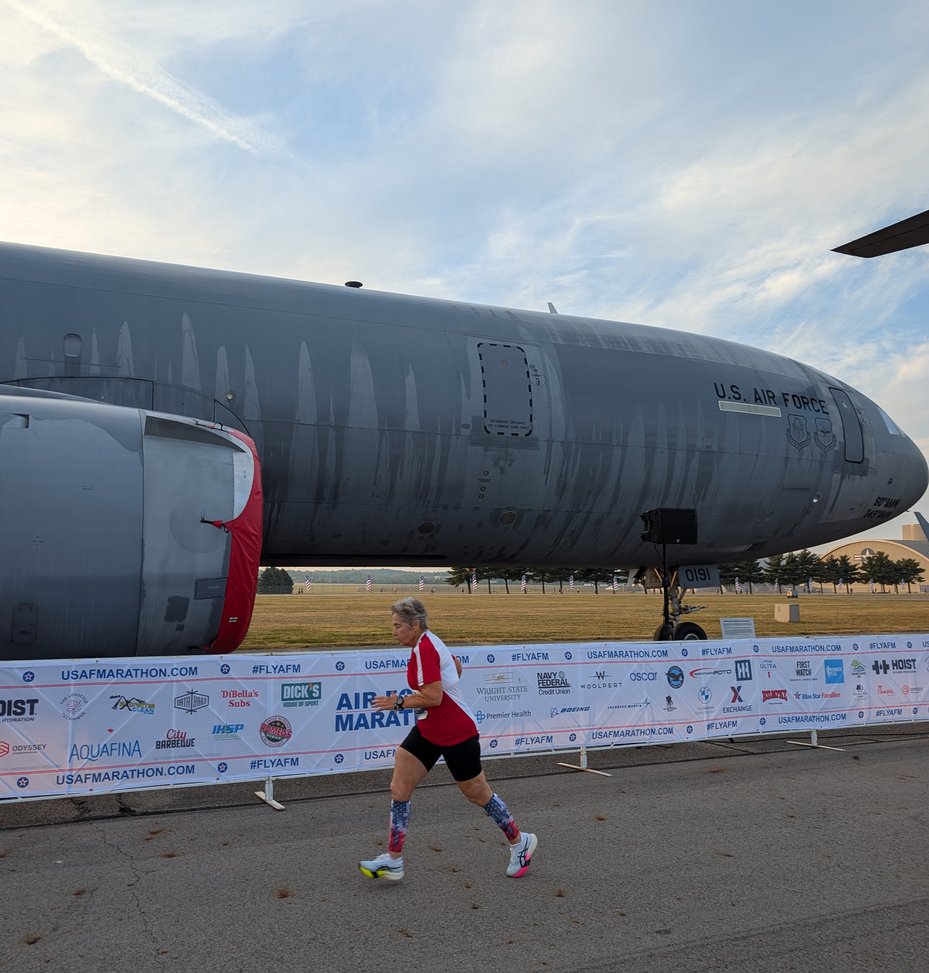 runcoachsays's tweet image. Congratulations to Nancy Kelley who traversed Wright-Patterson Airforce Base for a strong 10K finish and 2nd place overall in her AG.  Great work Nancy! 

#runningjourney #runner #runcoach #runningmotivation #10k