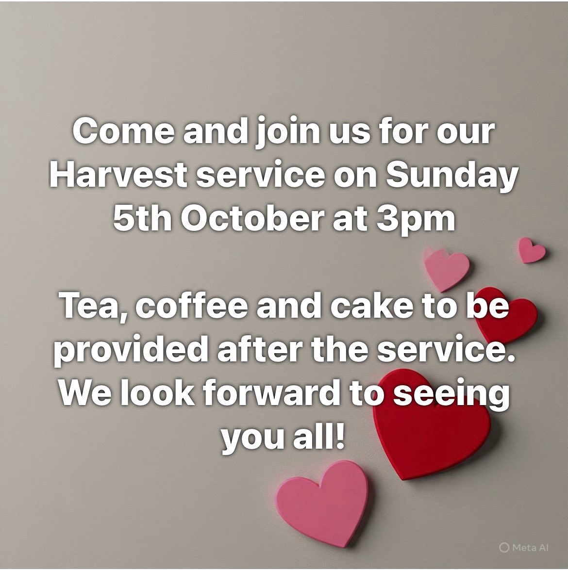 See you all on Sunday!